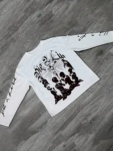 Men's Long Sleeve T-Shirt, Slim Fit, Jesus Child Simple Graphic Pattern, Casual Daily Wear, Versatile Home Use, Perfect Gift Choice, Streetwear