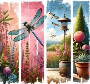 DTF Transfer – CK Dragonfly Scene Multi Sizes