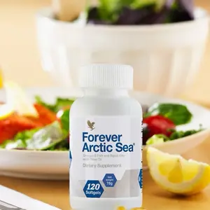 Forever Arctic Sea Omega 3 for Brain Heart Immunity Eye Health Supports Blood Pressure Cholesterol Reduction Supplement