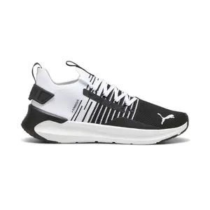 PUMA Mens Softride Symmetry Fuzion Running Sneakers Shoes - Black