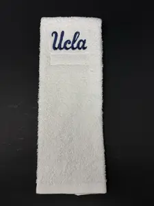 UCLA Bruins College Football QB Game Towel White Cotton New