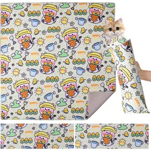 Wrap for , Wrap for  Nails,Self-Adherent Soft  Blanket,Restrain The  to Keep Calm,Anti-Bite, Anti-Scratch, Wrap Anti-Escape  Bags for Cats (Within 6lbs)