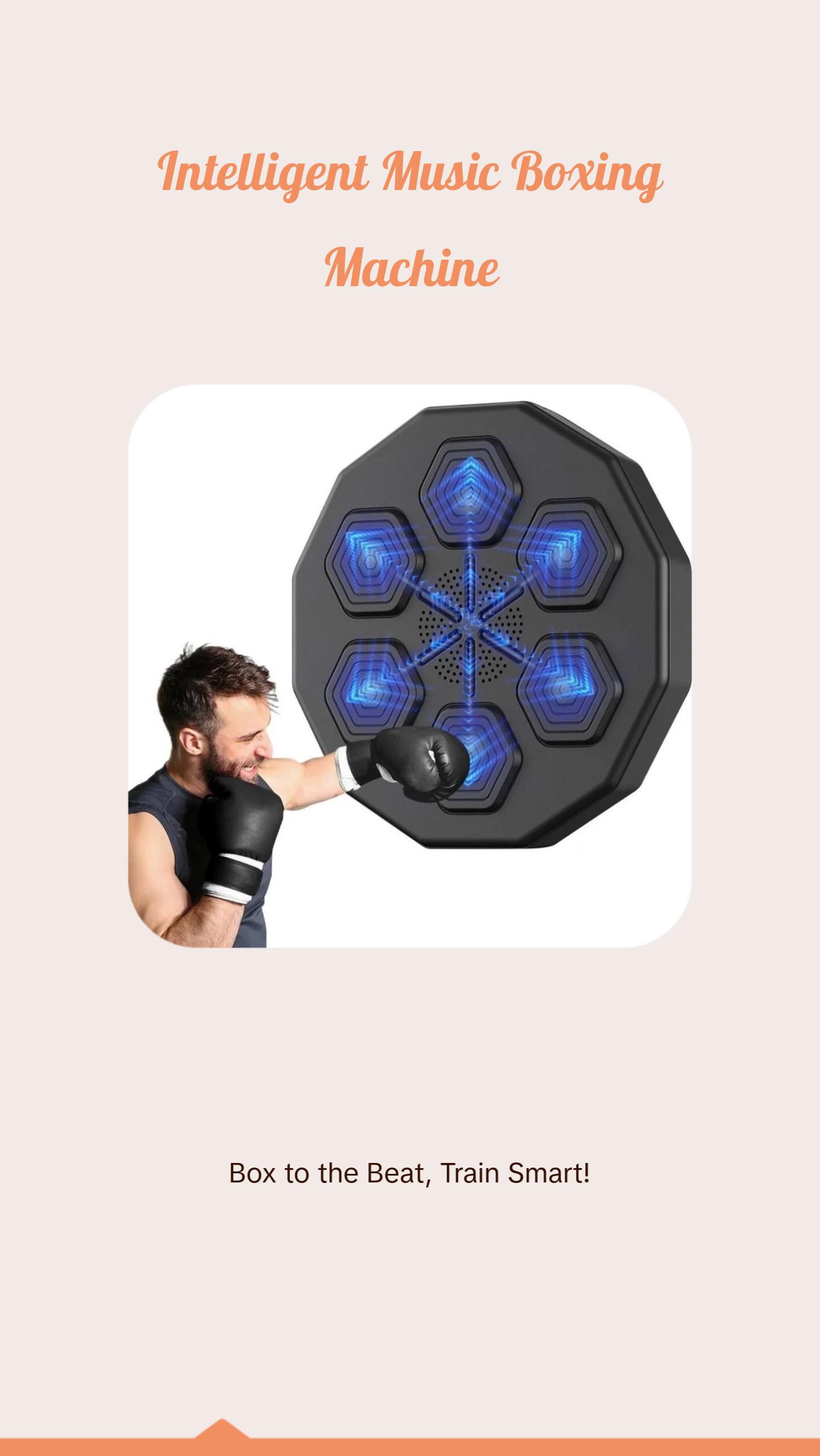 Electronic Boxing Machine Music Boxing Machine Intelligent Boxing Training Equipment