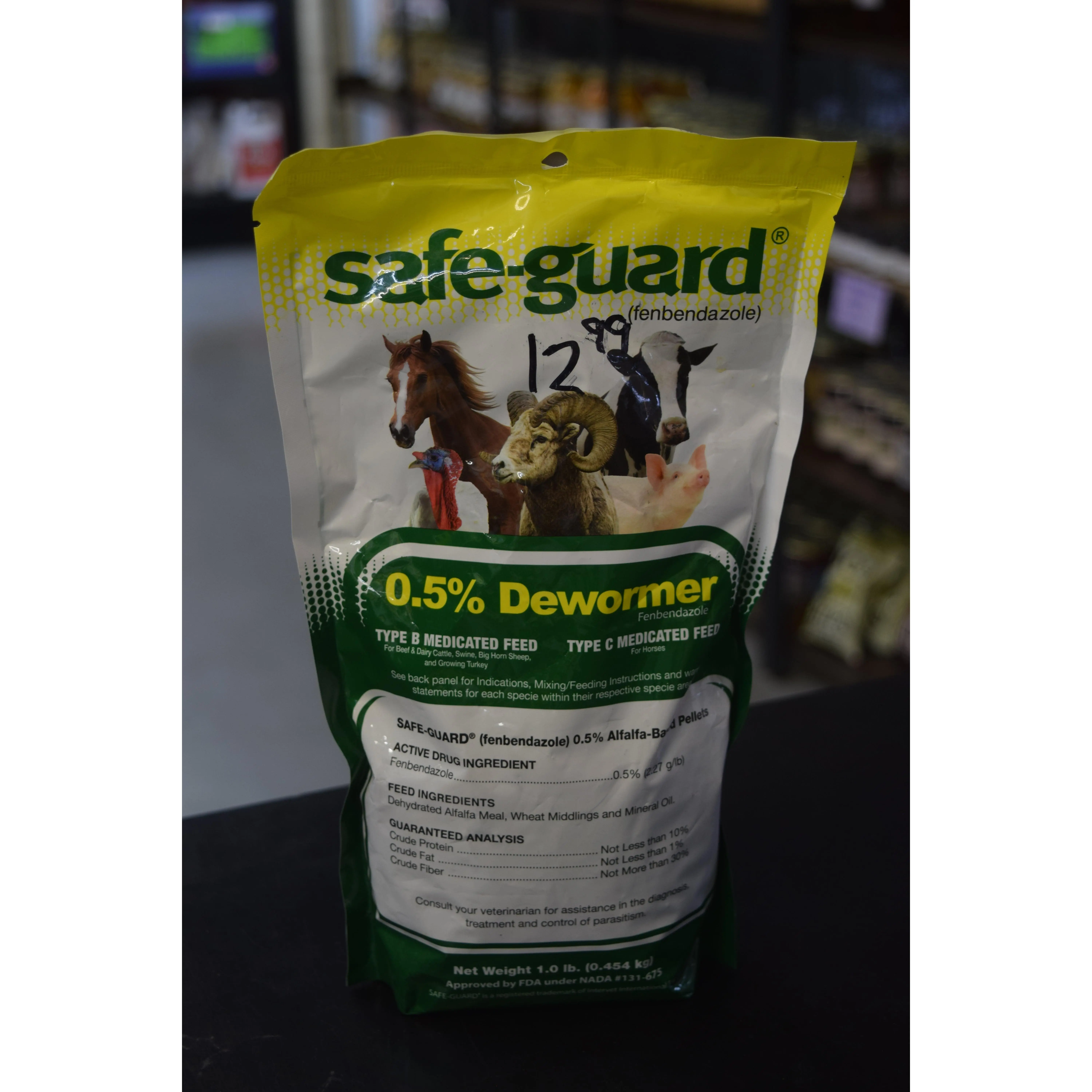Safeguard 0.5% Dewormer Pellets Safeguard 0.5% Dewormer Pellets