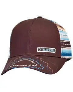 Women's Cowgirl Hardware Southwestern Serape Striped Ball Cap - 201266