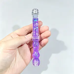 Premium Liquid Glitter Diamond Painting Pen, Ergonomic Sparkly Quicksand Drill Pen for DIY Art Craft & Rhinestone Cross Stitch(Pen Only)