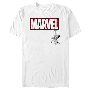 Men's Marvel: Spider-Man Spiderweb Logo T-Shirt