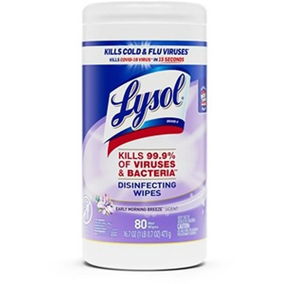 212 MAIN Lysol Early Morning Antiseptic Disinfectant Wipes, Household Cleaning Wipes That Kills Viruses