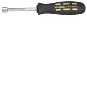 K Tool International  Fractional Nutdriver 5-16 Inch X3 Inch Soft-Grip Handle