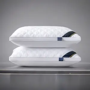 Hotel-Style Pillow with Neck Support, Soft Comfortable, Suitable for Bedroom RV Sofa, All Seasons Use