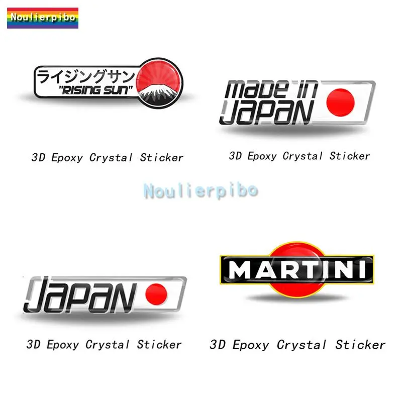 2026 New 3D Sticker Three-dimensional Epoxy Decal Made In Japan Car Dome Sticker Accessories Laptop Trolley Case Vinyl Phone Sticker For your Cars