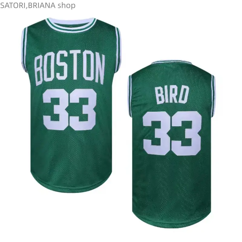 [FallFreshness]Men's Boston basketball jerseyround neck,breathable and quick-drying,retrojersey,sleeveless vest,casual sportswear