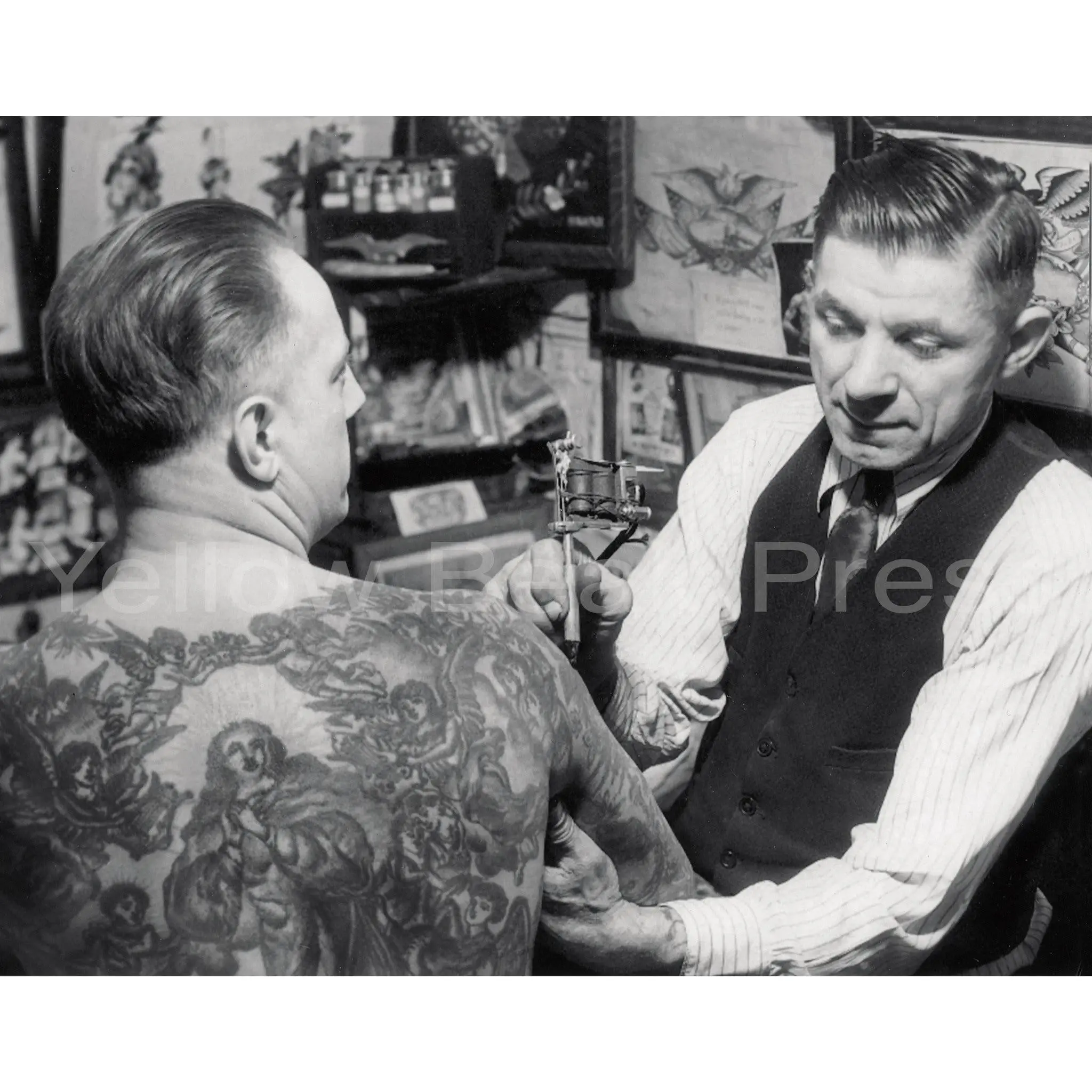 Charlie Wagner Tattooing 11x14 poster