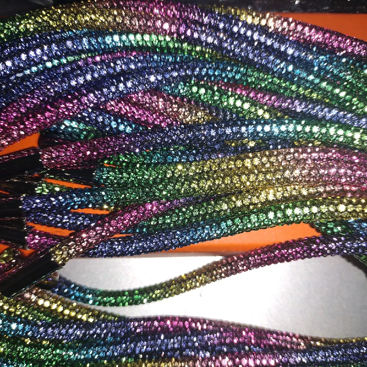 Top-Quality Rhinestone Hoodie String for Dazzling Style Upgrade