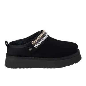 BEACH by Matisse Womens Storm Scuff Casual Slippers Casual - Black