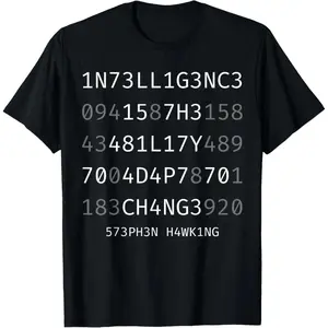 The Measure Of Intelligence Is The Ability To Change T-Shirt Graphic tees Men's and women's T-shirts