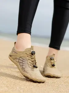 2026 New Outdoor Hiking Water Shoes, Anti-Slip Quick-Dry Swimming Surfing Shoes, Wide Fit Five-Finger Sole, Fashion Geometric Pattern