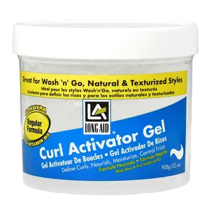 Ampro Long-Aid Activator Gel, Regular - 32 oz Hair Gel