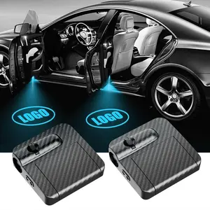 LED Car Door Welcome Light, Personalized Door Projection Lamp with Customizable Design, Universal Fit for All Cars & Suvs