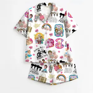 Golden Girls Pajamas, Golden Girls Pajamas Set, Stay Golden Pajamas Pants, Golden Girls Holiday Pajamas, Stay Golden Girls Women Pajama