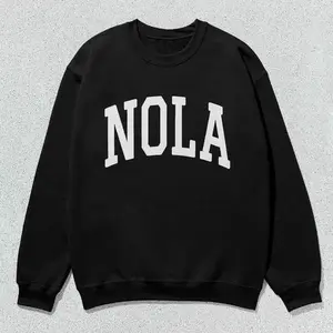NOLA Sweatshirt New Orleans Collegiate Crewneck Sweater Unisex