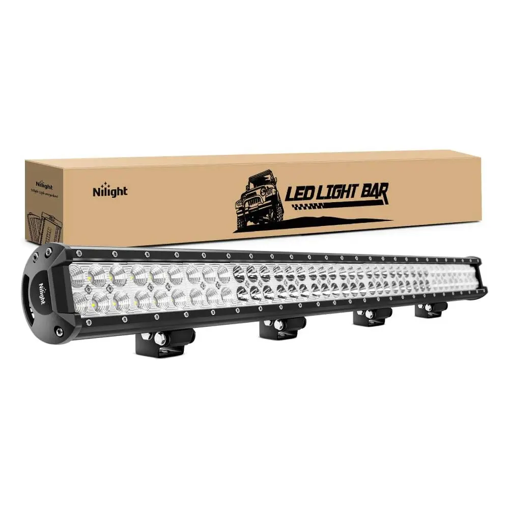 Nilight 36In LED Light Bar Combo - 234W Driving Light Strip, Fits 12V-24V Vehicles for Truck, SUV Off-Road Work Use, Led Lights Car