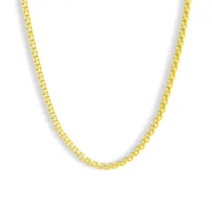 EVRY JEWELS Gold or Silver Plated Women's Hypoallergenic Retro Necklace
