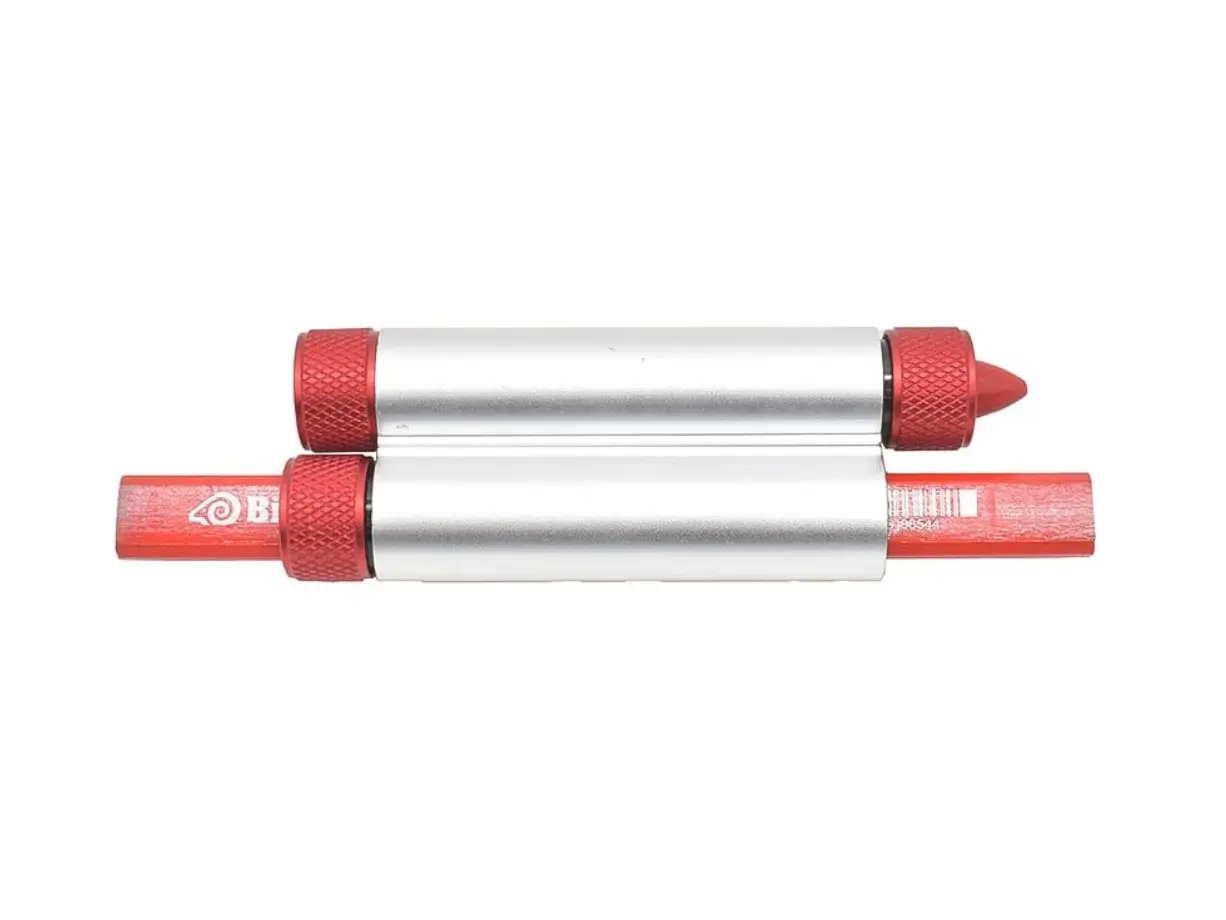 Big Horn Body Dual Marker Holder - Lightweight, 2-Pocket, Magnetic Hold, Compatible with Crayons/Pencils, Ideal for Craftsmen, Handyman