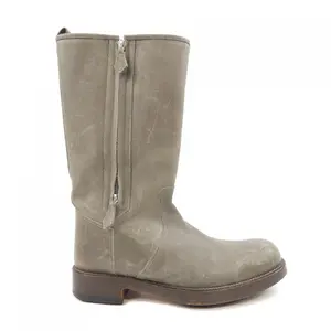 Pre-owned HERMÈS Calfskin Small Leather Goods Hermes Boots39.5 Leather Boots