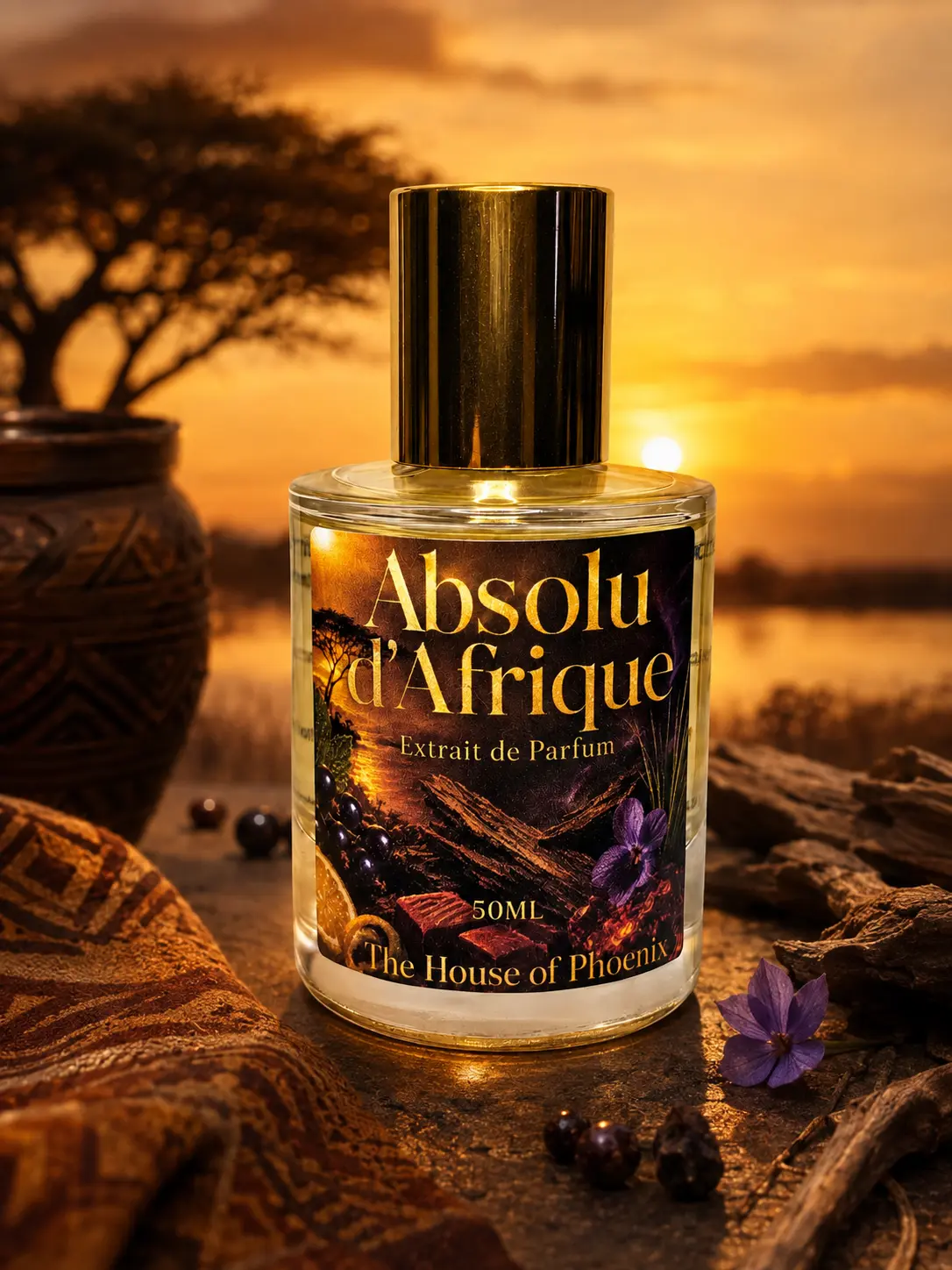 Absolu D Afrique Extrait De Parfum Spray Unisex 50ML by The House of Phoenix