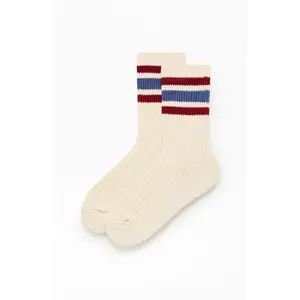 Pacsun Men's Americana Varsity Stripe Crew Socks