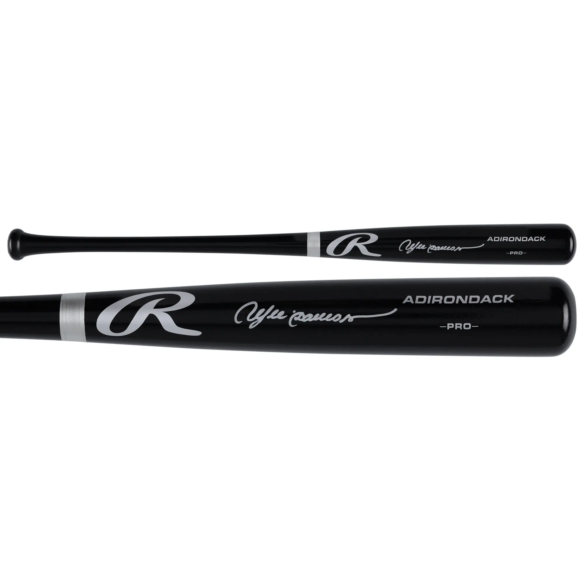 Andre Dawson Chicago Cubs Autographed Black Rawlings Pro Bat - Fanatics Authentic Certified