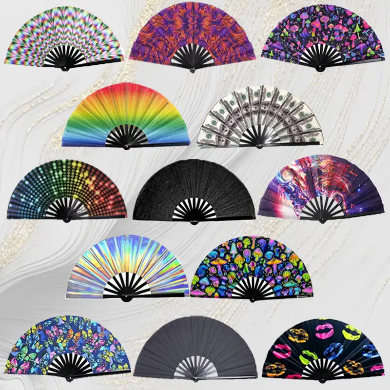 PMKLHUY offers a wide range of folding fans. Hand , including laser series, glitter series, UV series, and wedding bamboo fans! Accessory fans for lin