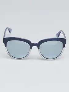Pre-owned Preowned Christian Dior Blue Acetate Frame Sight 1 Sunglasses