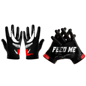 Feed Me!/ Ultra Grip Football Premium Gloves Sports Gear