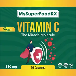 MySuperFoodRX Vitamin C (Ascorbic Acid) Capsules