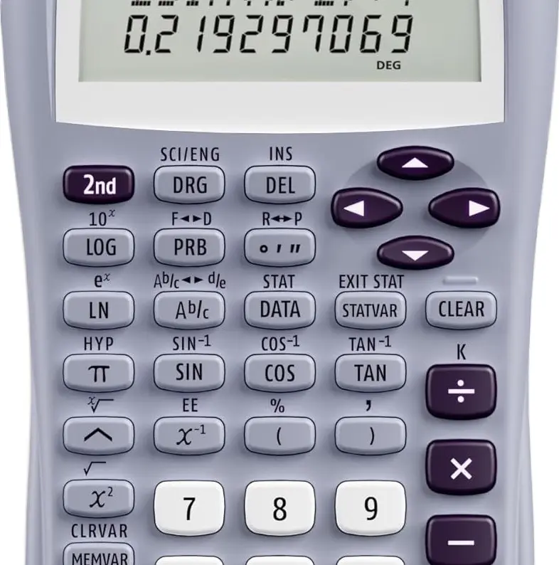 TI-30XIIS Scientific Calculator Texas Instruments, Lavender Limits | Two-line calculator; Statistics and Advanced Scientific Functions