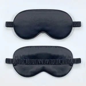 Double-Sided Satin Sleep Mask with Light Blocking, Comfortable Travel Eye Cover for Naptime, Soft Printed Eye Shade for Rest, Night Mask, Soft Imitation Silk Mask, Lightweight, Sleeping Mask, Flexible Fit Mask, Sleep Aid Products