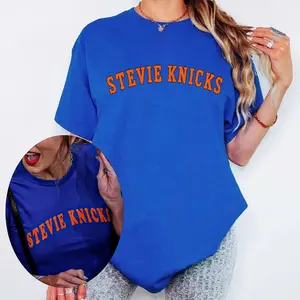 Stevie Knicks Shirt, Funny New York Basketball Tee, Blue Stevie Knicks Shirt, Womens Game Day Shirt, gift for Fan