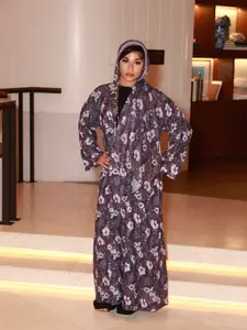 Royal Blossom Abaya
