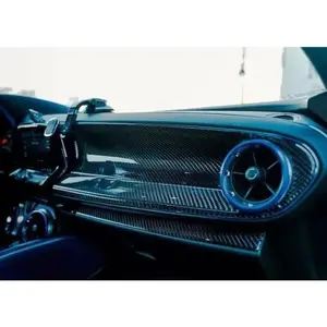 2016-2024 Camaro Carbon Fiber Passenger Dashboard Overlay