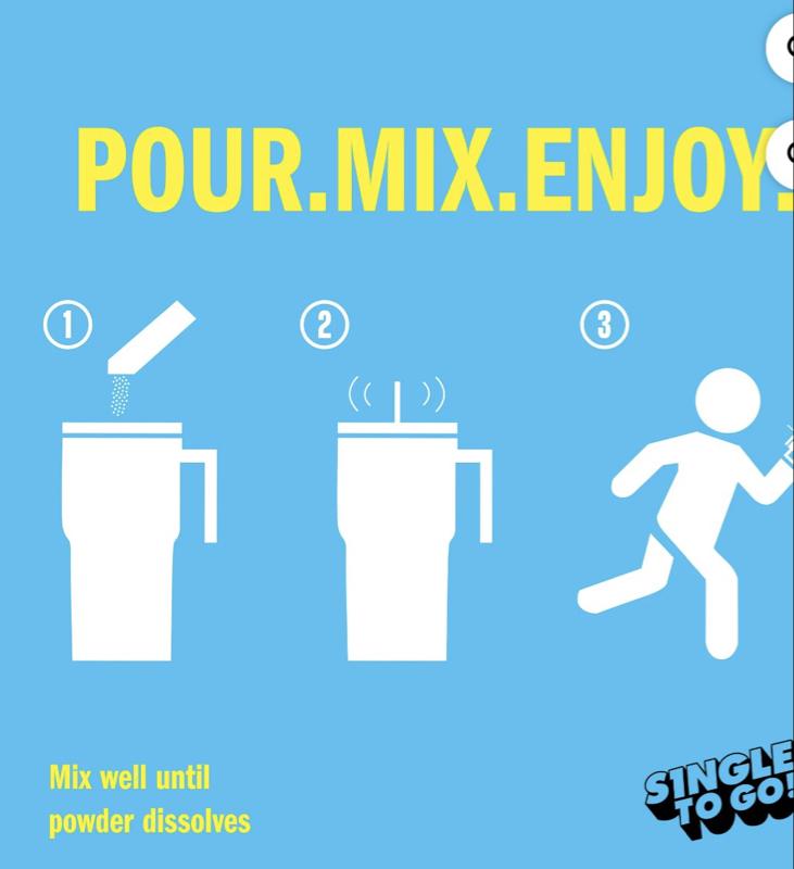 Skittles Zero Sugar Variety Pack Singles-to-Go Powdered Drink Mix, Tropical, 30 Count Packets