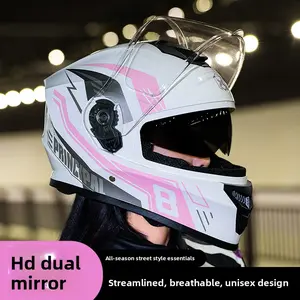 Winter Motorcycle Helmet for Men and Women Anti Fog Full Face Helmet with Sun Visor Warm Cold Weather Riding Gear for Bike Scooter Smart Car Diffuser Star Roofing Fragrance