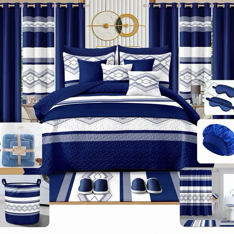 30 pieces bedsheets bleu color