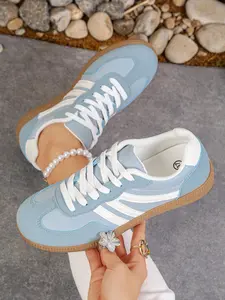 Women's Classic German Training Shoes, Comfortable Breathable Sports Casual Shoes, Suitable for Fitness and Running, Lightweight Support Design