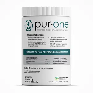 PurOne Multipurpose Cleaning & Disinfection Tablets - NEW! 3.3g / 200 ct. Tubs!