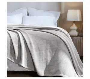 Superior Maya Chenille Herringbone Cotton Blanket, Twin