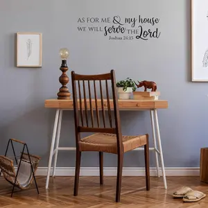 Bible Verse Wall Stickers Inspirational Quote Wall Decals