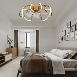 20" Low Profile Flush Mount Ceiling Fans with Memory Function,6 Speeds and 3 Color Lights,Dimmable Light,Ceiling Fan Light with APP and Remote Control for Bedroom,Living Room,Kitchen