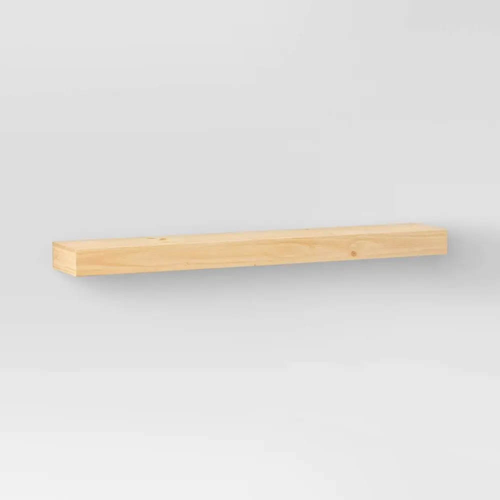 Floating Wood Shelf - Threshold
